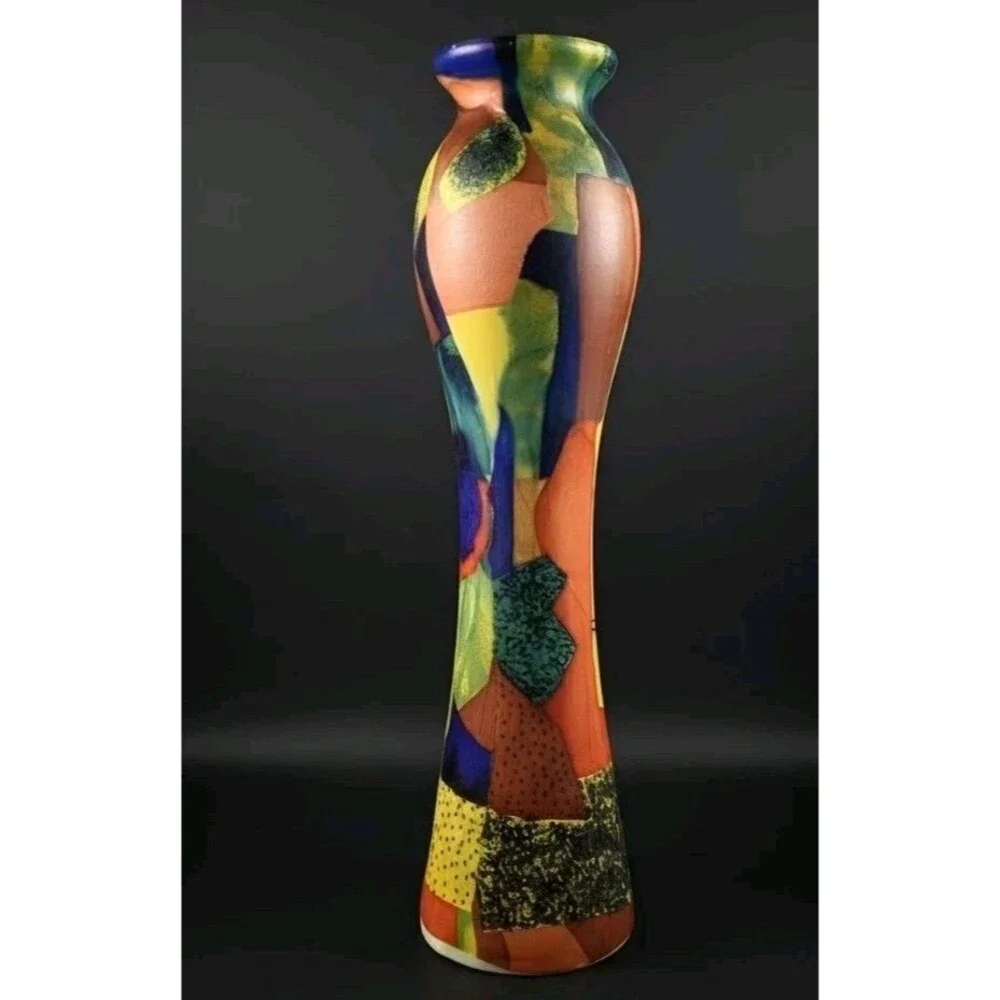 Modern Patchwork Ceramic Vase 13